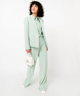 Pantalon de tailleur fluide avec pli marqué femme vue5 - GEMO(FEMME PAP) - GEMO