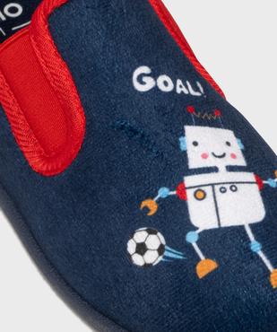 Chaussons pantoufles imprimées garçon  vue6 - GEMO 4G GARCON - GEMO