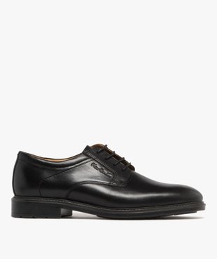 Derbies homme dessus en cuir à détails surpiqués - Pierre Cardin Diffusion vue2 - PIERRE CARDIN CONFORT - GEMO