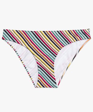 Bas de maillot de bain femme forme slip vue4 - Nikesneakers (PLAGE) - Nikesneakers