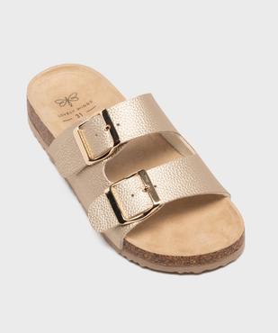 Mules ouvertes 2 brides en matière métallisée fille - Lovely Wings vue5 - LOVELY WINGS - GEMO