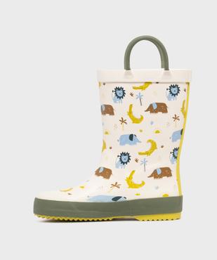 Bottes de pluie à motifs animaux sauvages garçon - 5 Miles vue3 - 5 MILES - GEMO