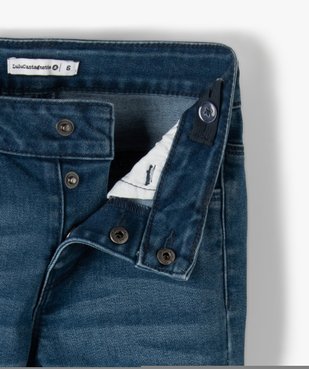 Jean fille coupe slim coloris délavé – Lulu Castagnette vue3 - LULUCASTAGNETTE - GEMO