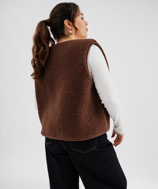 Gilet sans manches réversible femme grande taille vue3 - GEMO 4G GT - GEMO