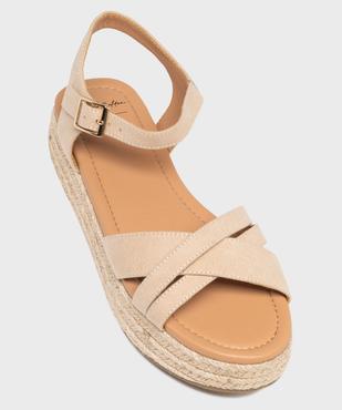 Sandales à semelle compensée femme - Valentina Baldano vue5 - VALENTINA BALDA - GEMO