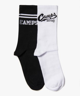 Chaussettes de sport avec tige côtelée garçon (lot de 2) - Camps United vue1 - CAMPS UNITED - GEMO