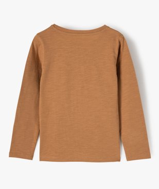 Tee-shirt fille à manches longues motif XXL vue4 - GEMO (ENFANT) - GEMO