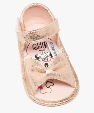 Sandales de naissance bébé fille métallisées - Minnie vue5 - MINNIE - GEMO