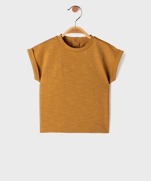 Ensemble 2 pièces bébé garçon - Salopette et tee-shirt vue4 - GEMO(BEBE DEBT) - GEMO