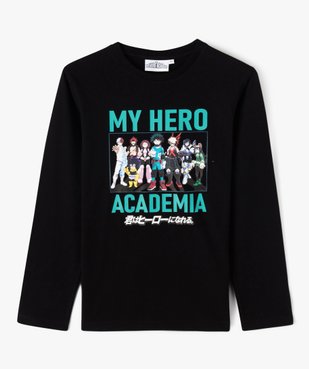Tee-shirt garçon à manches longues avec motif - My Hero Acadomia vue1 - MYHERO ACADEMIA - GEMO