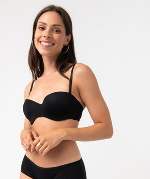 Soutien-gorge bandeau en microfibre avec bretelles muti-positions vue6 - GEMO(HOMWR FEM) - GEMO