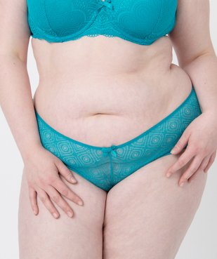 Shorty en dentelle et tulle femme grande taille vue1 - GEMO(HOMWR FEM) - GEMO