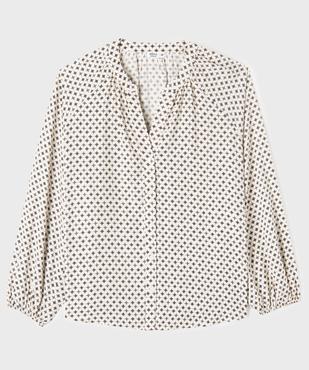 Chemise imprimée en viscose femme grande taille vue1 - GEMO 4G GT - GEMO