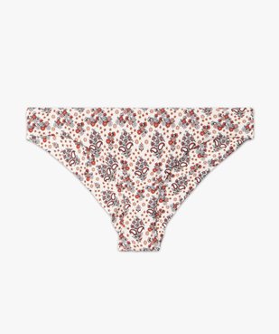 Bas de maillot de bain femme forme shorty à motifs fleuris vue4 - GEMO (PLAGE) - GEMO