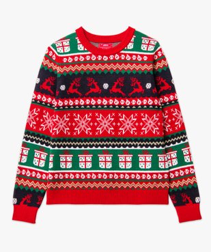 Pull de Noël multicolore femme vue5 - 1E PRIX BY GEMO - GEMO