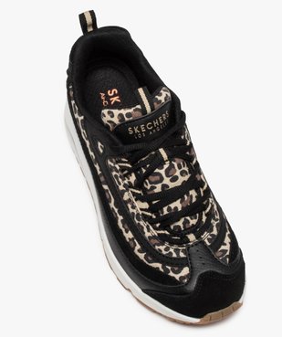 Baskets femme imprimées animal Skechers vue5 - SKECHERS - GEMO
