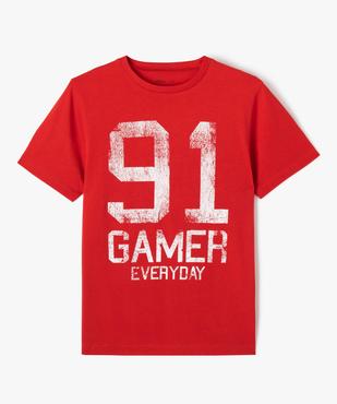 T-shirt manches courtes gamer garçon vue1 - PREMIER PRIX BY GEMO - GEMO