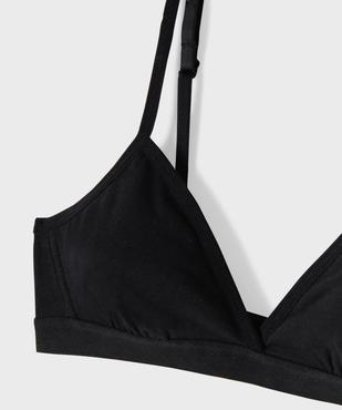Soutien-gorge triangle à fines bretelles fille vue2 - GEMO 4G FILLE - GEMO