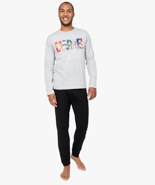 Pyjama homme en jersey imprimé Avengers - Marvel vue1 - MARVEL DTR - Nikesneakers