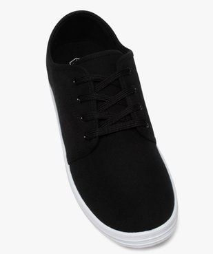 Chaussures basses homme style tennis en toile unies à lacets vue5 - Nikesneakers (SPORTSWR) - Nikesneakers