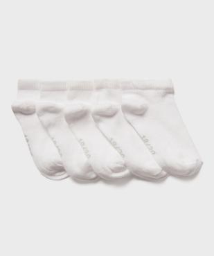 Chaussettes ultra courtes unies bébé (lot de 5) vue1 - GEMO 4G BEBE - GEMO