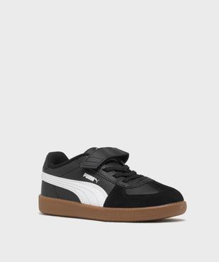 Baskets basses Club LT à scratch et lacets élastiqués garçon - Puma vue2 - PUMA - GEMO