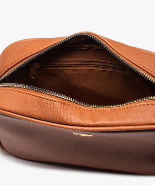 Sac femme rectangulaire uni avec foulard satiné vue3 - GEMO (ACCESS) - GEMO