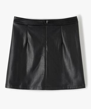 Jupe fille en synthétique effet cuir vue4 - GEMO (JUNIOR) - GEMO