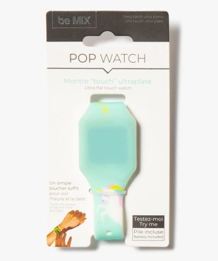 Montre enfant Touch ultra_plate Pop Watch vue1 - GEMO (ENFANT) - GEMO