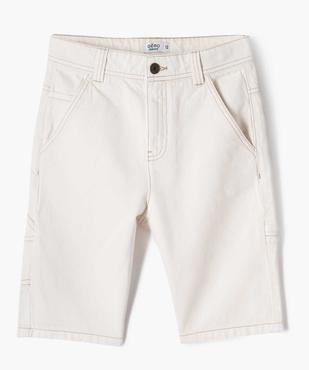 Bermuda skater avec taille ajustable garçon vue5 - GEMO 4G GARCON - GEMO