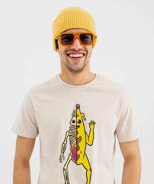 Tee-shirt à manches courtes motif squelette homme - Fortnite vue2 - FORTNITE - GEMO