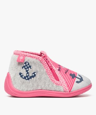Chaussons bébé semelle intérieure cuir style marin - Absorba vue1 - ABSORBA - GEMO