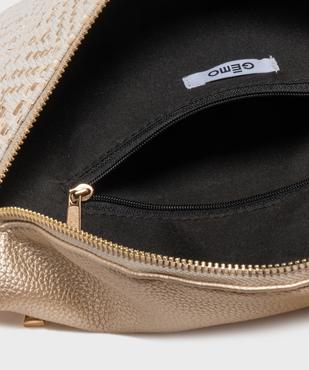 Sac banane à bandoulière amovible femme vue3 - GEMO (ACCESS) - GEMO