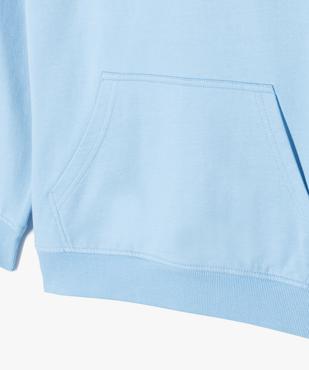 Sweat à capuche non molletonné garçon vue3 - GEMO (JUNIOR) - GEMO