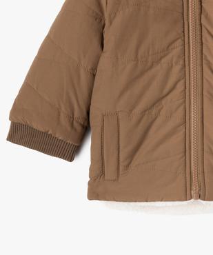 Blouson à capuche chaud et réversible bébé garçon vue7 - GEMO 4G BEBE - GEMO