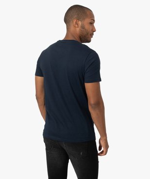 Tee-shirt homme avec motif montagne vue3 - GEMO (HOMME) - GEMO