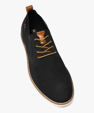 Derby en mesh sur semelle sport homme - Mario Baldano vue5 - MARIO BALDANO - GEMO