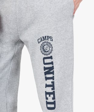 Pantalon de jogging homme avec inscription – Camps United vue2 - CAMPS UNITED - GEMO