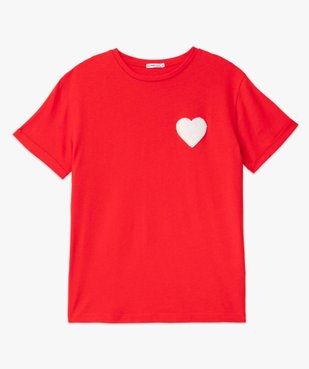 Tee-shirt de maternité compatible allaitement avec motif  vue4 - GEMO (MATER) - GEMO