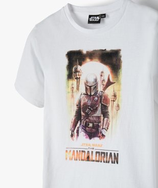Tee-shirt garçon avec motif XXL – Star Wars vue2 - THE MANDALORIAN - GEMO