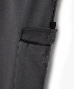 Pantalon cargo molletonné garçon vue2 - GEMO (JUNIOR) - GEMO