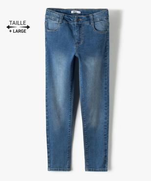 Jean fille coupe Slim taille+large en matière extensible vue1 - GEMO (ENFANT) - GEMO