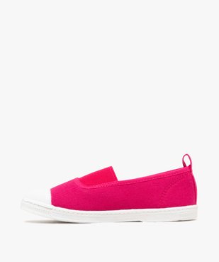 Chaussures en toile avec élastique et bout renforcé fille vue3 - LOVELY WINGS - GEMO
