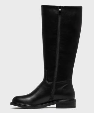 Bottes cavalières à bout rond femme - Valentina Baldano vue3 - VALENTINA BALDA - GEMO