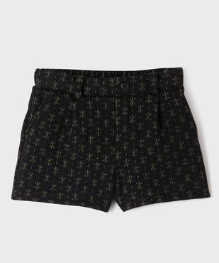  Short ample en molleton à étoiles brillantes fille vue1 - GEMO (ENFANT) - GEMO