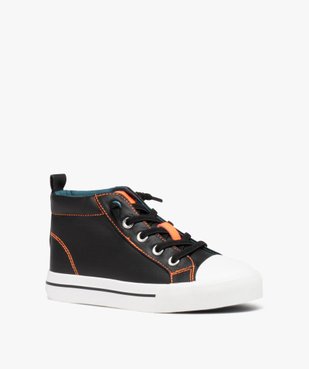 Baskets garçon mid-cut déperlantes vue2 - GEMO (ENFANT) - GEMO