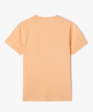Tee-shirt graphique streetwear garçon vue5 - GEMO 4G GARCON - GEMO