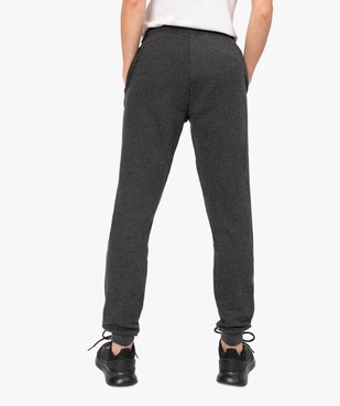 Pantalon de jogging femme en jersey molletonné vue3 - GEMO(FEMME PAP) - GEMO