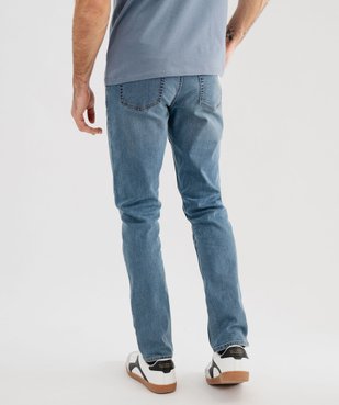 Jean slim en denim de coton stretch homme vue3 - GEMO 4G HOMME - GEMO