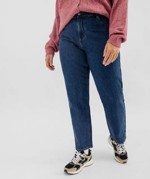Jean Straight en coton stretch avec taille ajustable femme grande taille vue1 - GEMO 4G GT - GEMO
